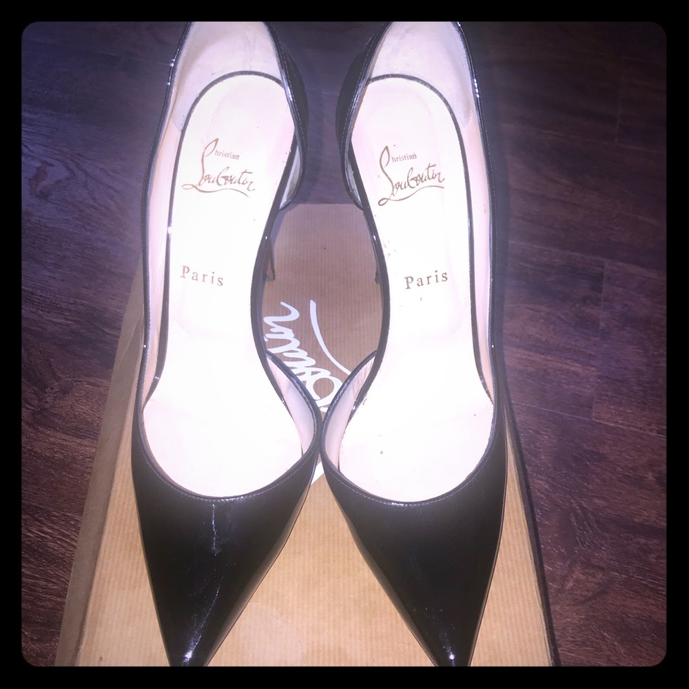 Christian Louboutin Iriza Patent - 100mm - Size 40